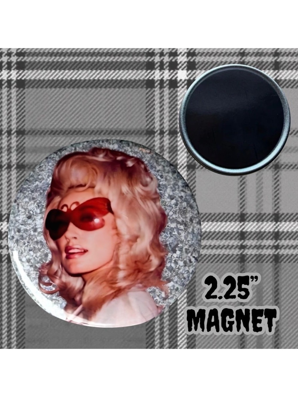 Dolly Parton Inspired 2.25" Magnet